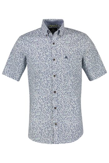 Lerros Overhemd Print korte mouw
