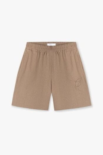 Croyez Seersucker Short - Mushroom