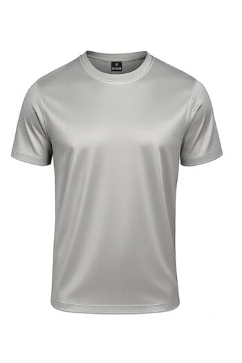 Richesse Shiny Essential T-Shirt - Grey